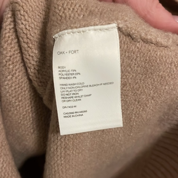 Oak + Fort Knit Sweater Dress - Picture 7 of 7